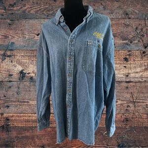 90’s Western Classic Denim Button Up